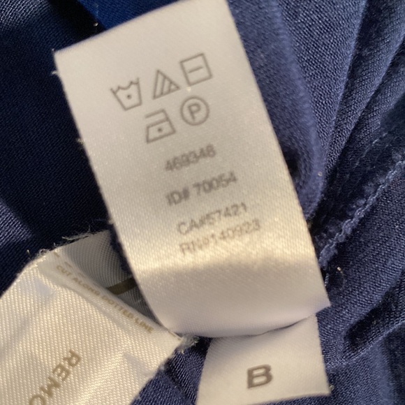 Ann Taylor Loft blue jumpsuit petite xs - Picture 14 of 15